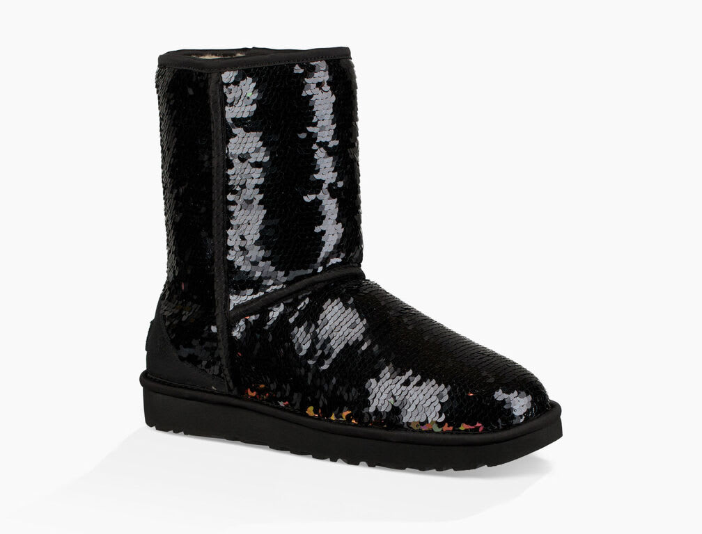 Classic short sparkle uggs sale